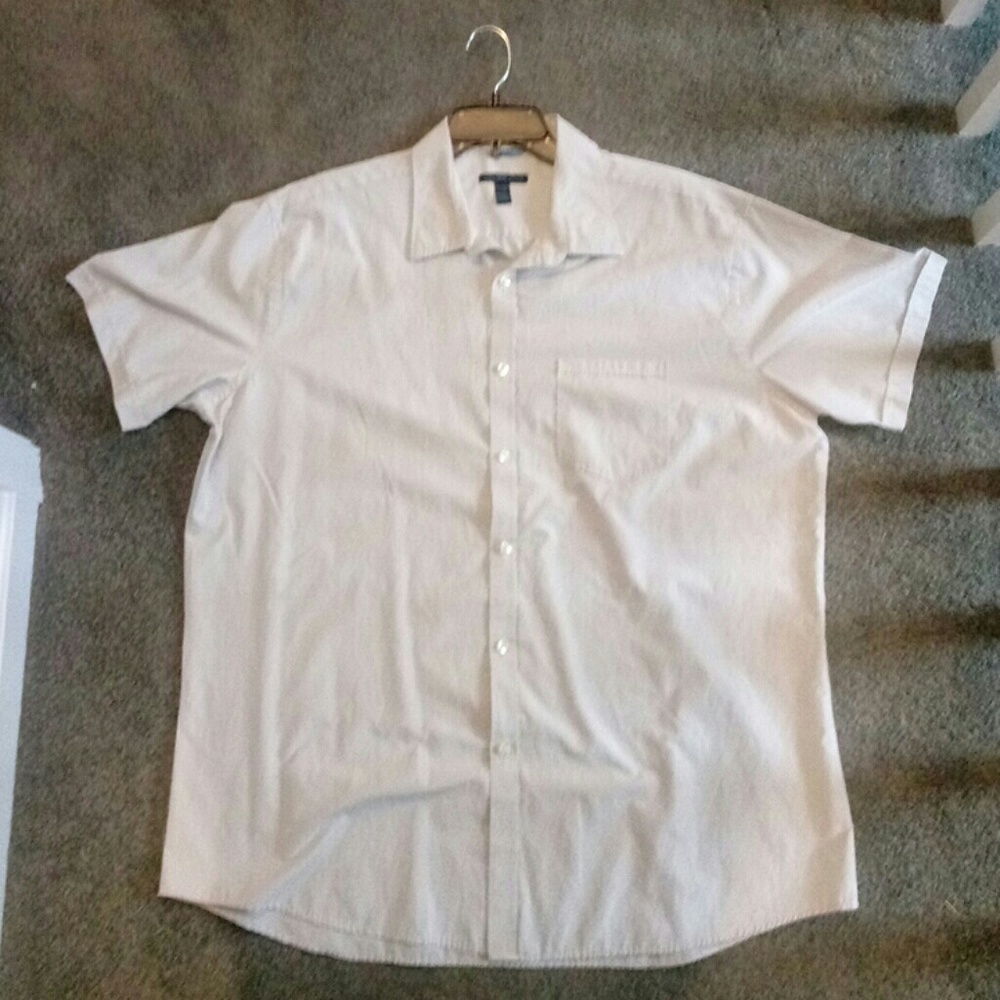 Slim Fit Patterned Button Down